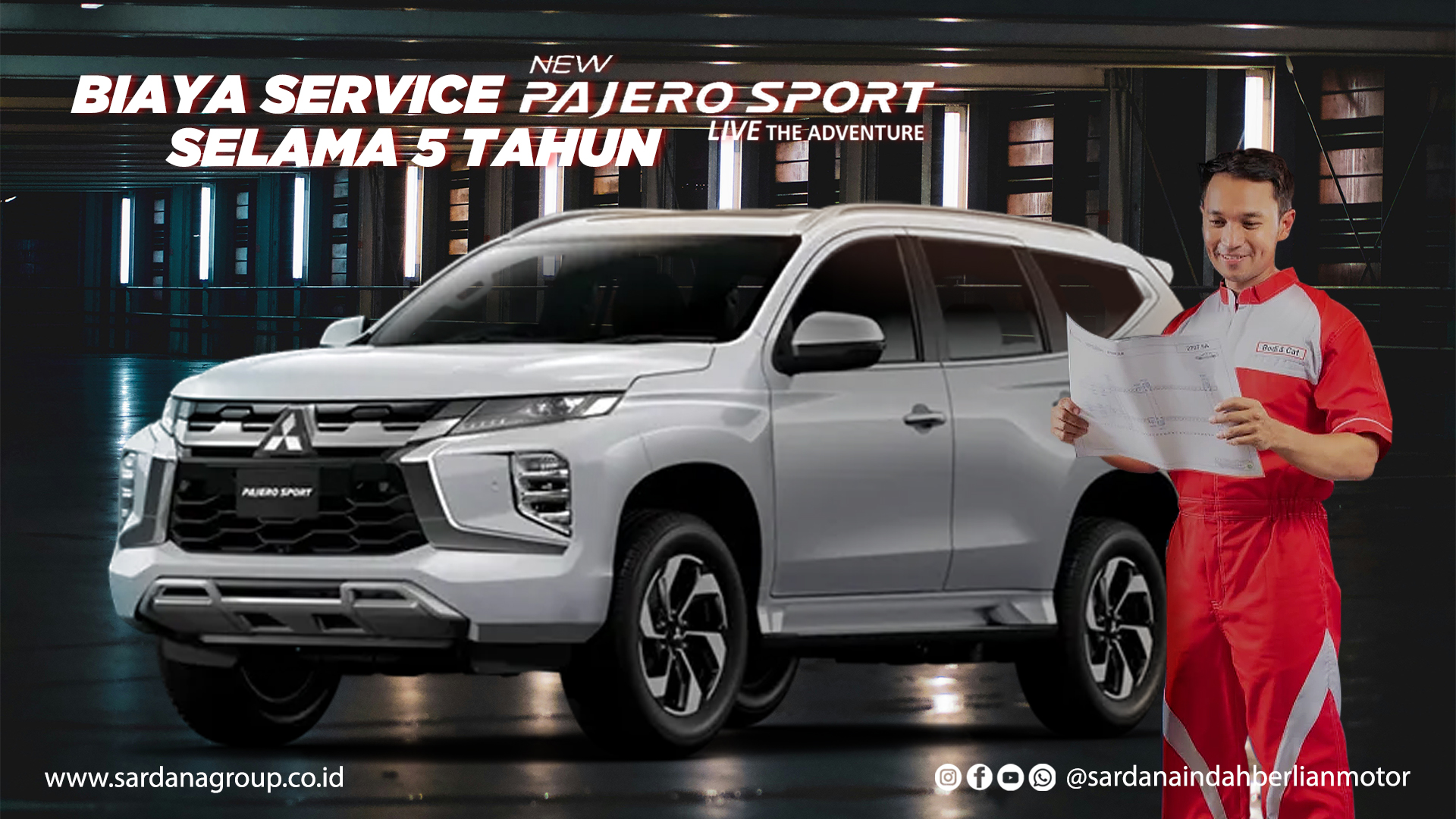 Berapa Biaya Service Pajero Sport Selama 5 Tahun? Berikut Rinciannya